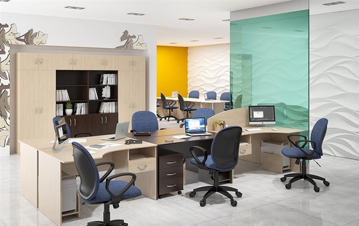 Офисный комплект мебели SIMPLE в Чебоксарах - изображение 5